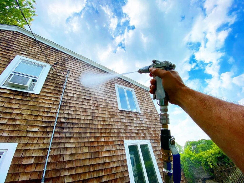 pressure washing in Greenville, SC
